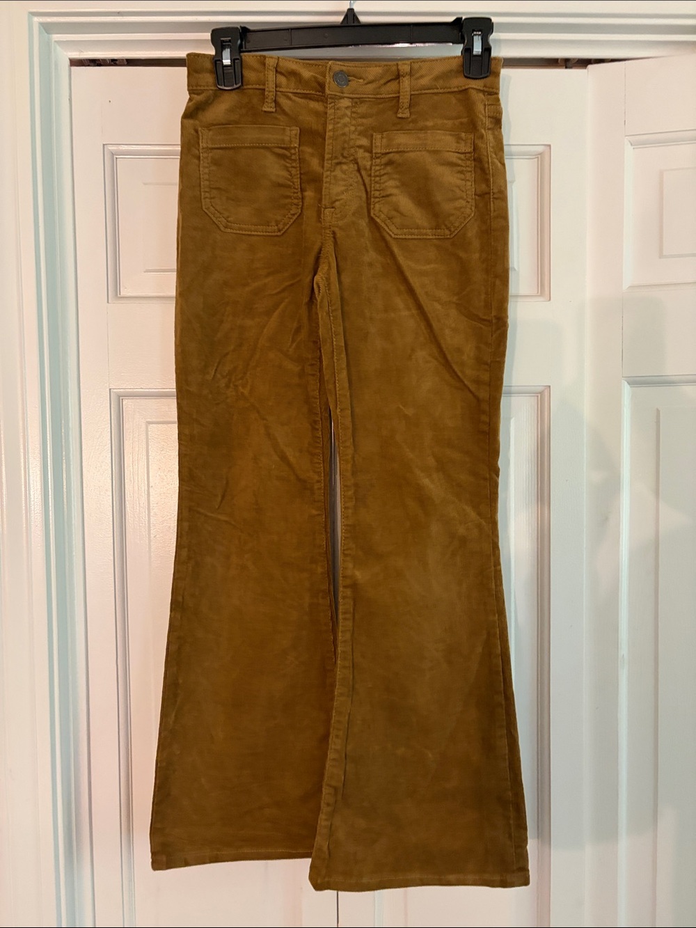 GAP Kids Corduroy Flare Pants in Camel Brown